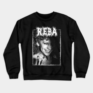 Reba Metal Style Crewneck Sweatshirt